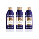 Dessange blond californien coffret shampooing bleu nutri - correcteur 250ml lot de 3