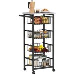 Desserte cuisine - homcom - 4 niveaux - sur roulettes - avec plan de travail - cadre en acier - 495 x ... Desserte cuisine - homcom - 4 niveaux - sur roulettes - avec plan de travail - cadre en acier - 495 x ...