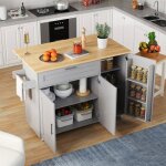 Desserte  roulettes cuisine avec 1 armoire 3portes + porte table de cuisine mobile tagre  pices ...