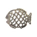 Dessous de plat - okumggyj - vintage en fonte - rsistant - isolant - noir