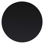 Dessus de table ronde verre trempé 400 mm noir plateau de table durable plateau bureau pour salle à manger ... Dessus de table ronde verre trempé 400 mm noir plateau de table durable plateau bureau pour salle à manger ...