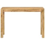 (solde d�t�) table console - d�cor salon - 110 x 35 x 76 cm bois de manguier brut - aspect chic * 92868 ...