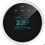Dtecteur de gaz - wifi - alarme incendie - affichage lcd - contrle app - gaz naturel et gpl