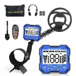 D�tecteur de m�taux pour adultes et enfants puce anti - interf�rence ip68 �tanche 5 modes �couteurs inclus ...