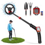 D�tecteur de m�taux pour enfants d�tecteur bobine de recherche �tanche �cran lcd avec pelle r�teau sac ...