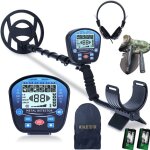 Detecteur de metaux professionnel 5 modes 10? bobine Étanche avec Écran lcd tige réglable pour enfants ... Detecteur de metaux professionnel 5 modes 10? bobine Étanche avec Écran lcd tige réglable pour enfants ...