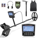 Dtecteur de mtaux professionnel - outsunny - 5 modes dtection haute prcision bobine tanche ip68 ...