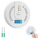 D�tecteur de monoxyde de carbone �lectrochimique aimoonsa - �cran lcd pile aa alarme 85 db