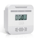 D�tecteur de monoxyde de carbone aimoonsa mini rond lcd en50291 - alarme 85 db portable