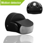 D�tecteur de mouvement ext�rieur ip65 orientable 180� / 360� ? capteur infrarouge 12m ? installation ...