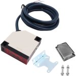 D�tecteur de passage avec miroir r�fl�chissant lumi�re infrarouge 4 m