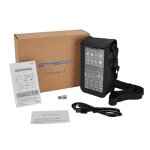 D�tecteur de satellite �cran lcd de 35 pouces batterie lithium - ion int�gr�e alarme sonore et lumineuse ...