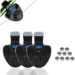 D�tecteur de touche �lectronique - okumggyj - lot de 3 - sonore / led - sensible - portable