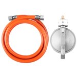 Détendeur de gaz et tuyau - neo - g16 - 15 m - butane - propane - pour bouteilles 15 et 30 kw Détendeur de gaz et tuyau - neo - g16 - 15 m - butane - propane - pour bouteilles 15 et 30 kw