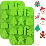 Deux moules en silicone?moule  gteau moule  bonbons moule  chocolat moule  muffins moule  gele ...