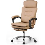 Devaise fauteuil ergonomique avec repose - pieds - cuir pu dossier 3 positions coussin à ressorts 180kg ... Devaise fauteuil ergonomique avec repose - pieds - cuir pu dossier 3 positions coussin à ressorts 180kg ...