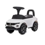 Devessport porteur auto enfant volkswagen t - roc blanc sous licence officielle vw volant sonore sige ...