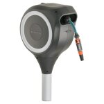 Dvidoir automatique gardena rollup s 15m liseret blanc - kit complet - garantie 5 ans