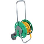 D�vidoir chariot �quip� - hozelock - 20m - tuyau � 125 mm - lance et raccords inclus