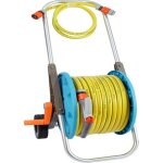 Dvidoir longuer 50m enrouleur tuyau darrosage - buse et connecteurs inlcus eagle garden