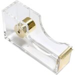 Dvidoir de ruban adhsif acrylique transparent coupe - ruban adhsif papeterie de bureau antidrapant ...