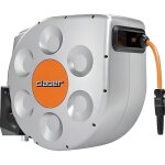 Dévidoir de tuyau d'arrosage - claber - rotoroll® - enrouleur automatique - fixation murale - 30 m Dévidoir de tuyau d'arrosage - claber - rotoroll® - enrouleur automatique - fixation murale - 30 m