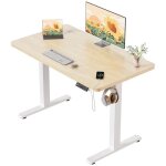 Devoko bureau r�glable en hauteur �lectrique avec ports usb plateau robuste et levage silencieux pour ...