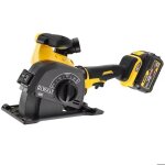 Dewalt - rainureuse à béton xr flexvolt 54v 2x2ah li - ion brushless 125 mm avec coffret tstak Dewalt - rainureuse à béton xr flexvolt 54v 2x2ah li - ion brushless 125 mm avec coffret tstak