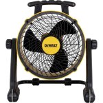 Dewalt ventilateur de table 110 w (� x h) 560 mm x 525 mm jaune