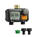 Dewenwils programmateur d?arrosage ext�rieur 2 voies - mode auto & manuel - minuteur d?arrosage automatique ...