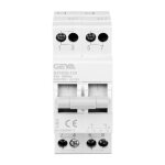 Dewin 2p 63a commutateur de transfert manuel double puissance 35 mm interrupteur disolement pour montage ...