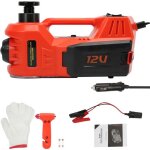 Dewin cric hydraulique �lectrique pour voiture ? kit de levage 4 en 1 am�lior� pour v�hicule remorque ...