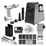 Dewin hachoir  viand lectrique multifonctionnel min cer poussoir  saucisses coupe - lgumes hachoir ...