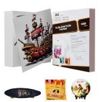 Dewin papier de transfert50 feuilles a4 papier sublimation 100g pour coton mtal cramique verre (210 ...