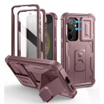 Dexnor coque pour samsung galaxy s24?double cadre avant et support? avec caméra coulissante intégrée ... Dexnor coque pour samsung galaxy s24?double cadre avant et support? avec caméra coulissante intégrée ...