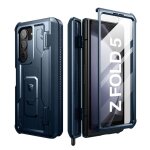 Dexnor coque pour samsung galaxy z fold 5 5g botier solide  double couche avec conomiseur dcran intgr ...