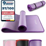 Dh fitlife ballon d�quilibre yoga bleu 60x22 cm 200 kg max - demi - ballon de gymnastique avec pompe ...