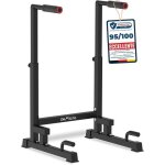 Dh fitlife barres de dips station de dips hauteur rglable (100 - 130 cm 9 niveaux) parallettes musculation ...