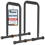 Dh fitlife dip barren bars - station de musculation rglable 80 - 100 cm pour la maison calisthenics ...