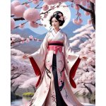 Diamond painting kit complet geisha japonaise beaut�s antiques 50x70 kit de peinture diamant adulte et ...