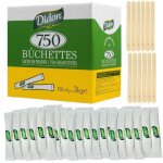 Didon 750 x 4g (3kg) sachets bchettes de sucre en poudre idal pour les boissons chaudes cafs et ths ...