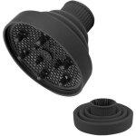 Diffuseur dair chaud pour cheveux bouclsdiffuseur de cheveux universel pliableaccessoire pour embout ...
