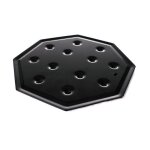 Diffuseur mijoteur pour cuisson - noir - 20 cm x 20 cm x - astuceo Diffuseur mijoteur pour cuisson - noir - 20 cm x 20 cm x - astuceo