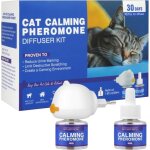 Diffuseur de ph�romones chat 3 en 1 ? 1 diffuseur + 2 recharges anti - stress inodore
