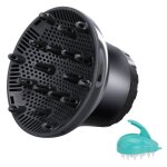 Diffuseur sche cheveux universel diffuseur de cheveux rglable pour cheveux boucls ou onduls convient ...
