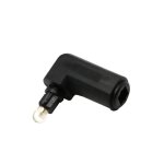 Digital fibre optique toslink angle droit 90 degrés femelle à 3. 5 mm mini mâle connecteur adaptateur ... Digital fibre optique toslink angle droit 90 degrés femelle à 3. 5 mm mini mâle connecteur adaptateur ...