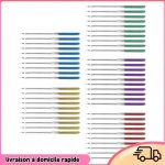 Dilwe aiguille de machine anti?saut aiguille � coudre en alliage tige de couleur pour diff�rents tissus ...