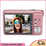 Dilwe appareil photo compact appareil photo num�rique 4k 48mp hd �cran 27 pouces zoom 8x autofocus auto ...
