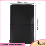 Dilwe carnet de voyage note de voyage en cuir pu classique journal personnalis� journal. loisirs parure ...