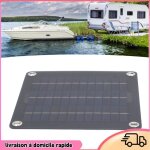 Dilwe chargeur de batterie en panneau solaire panneaux solaires sortie 12 v / 18 v kit de chargeur de ...